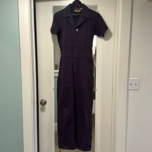 Big bud press short sleeve jumpsuit nebula purple